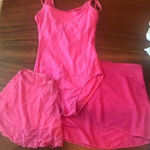 Pink Ballet Bundle -Leotard and Skirts